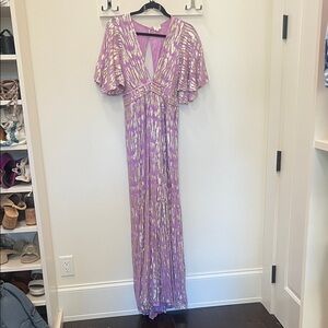 Purple Maxi Dress